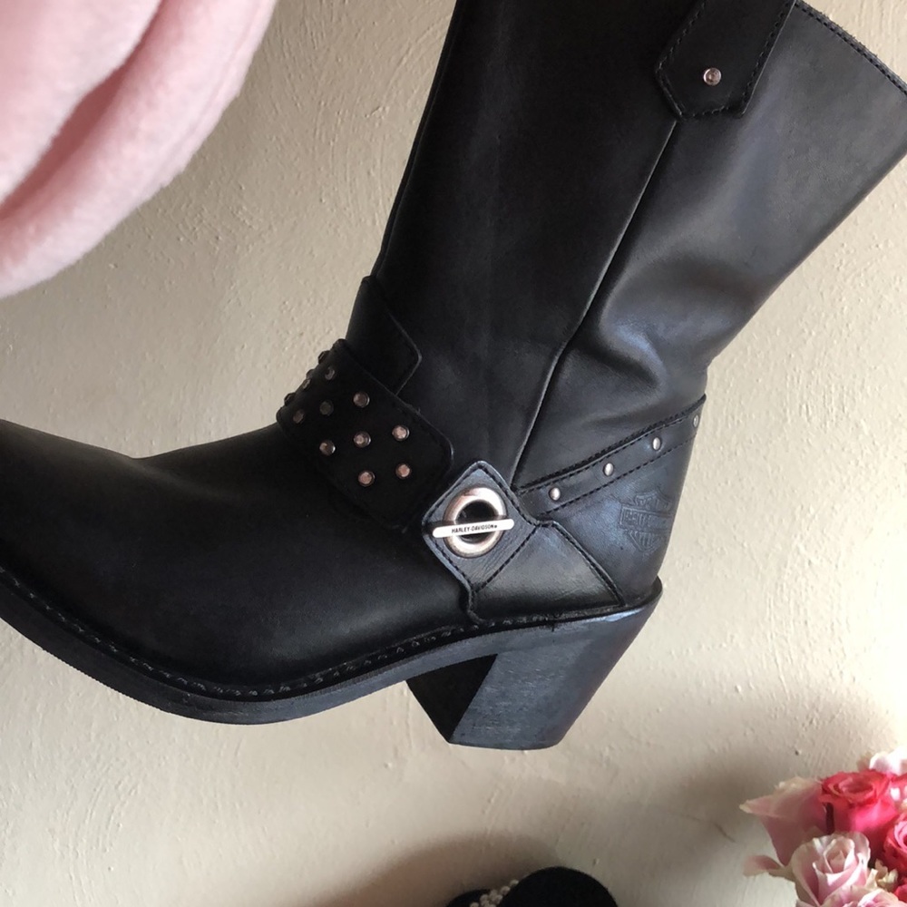 💯Genuine Ladies Harley-Davidson Riding Boots💯
